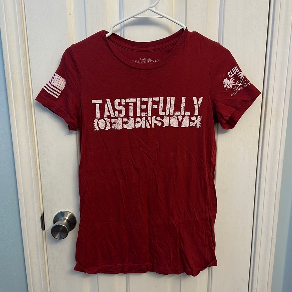 Grunt style club women’s t size L